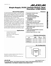 DataSheet MAX5235A pdf